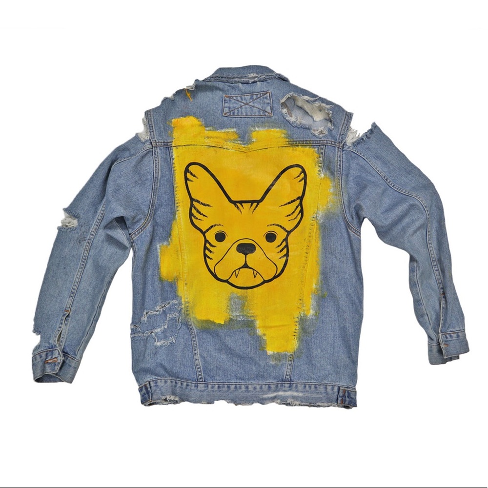 Hand Painted Denim Jacket